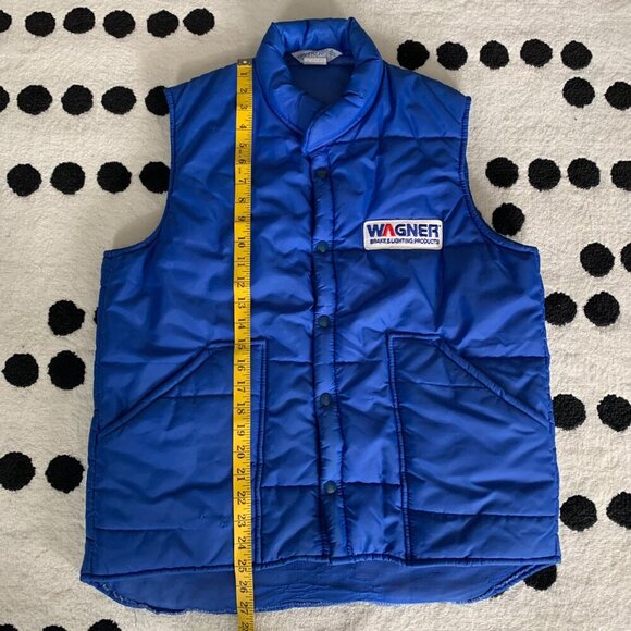 Vintage Wagner Snap Button Puffer Vest - Picture 13 of 16